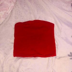 Brandy melville red tube top